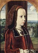 Master of Moulins Portrait of a Young Princess oil painting